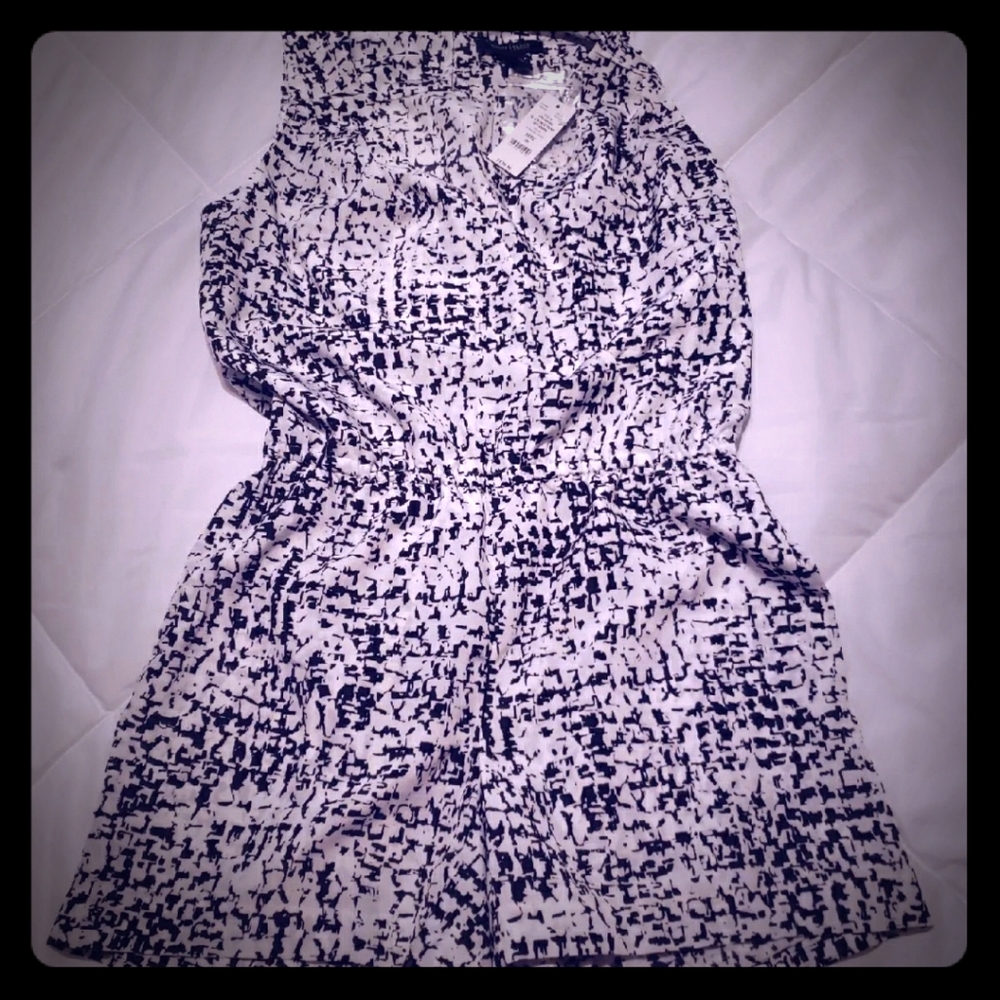 White House black market romper Nwt